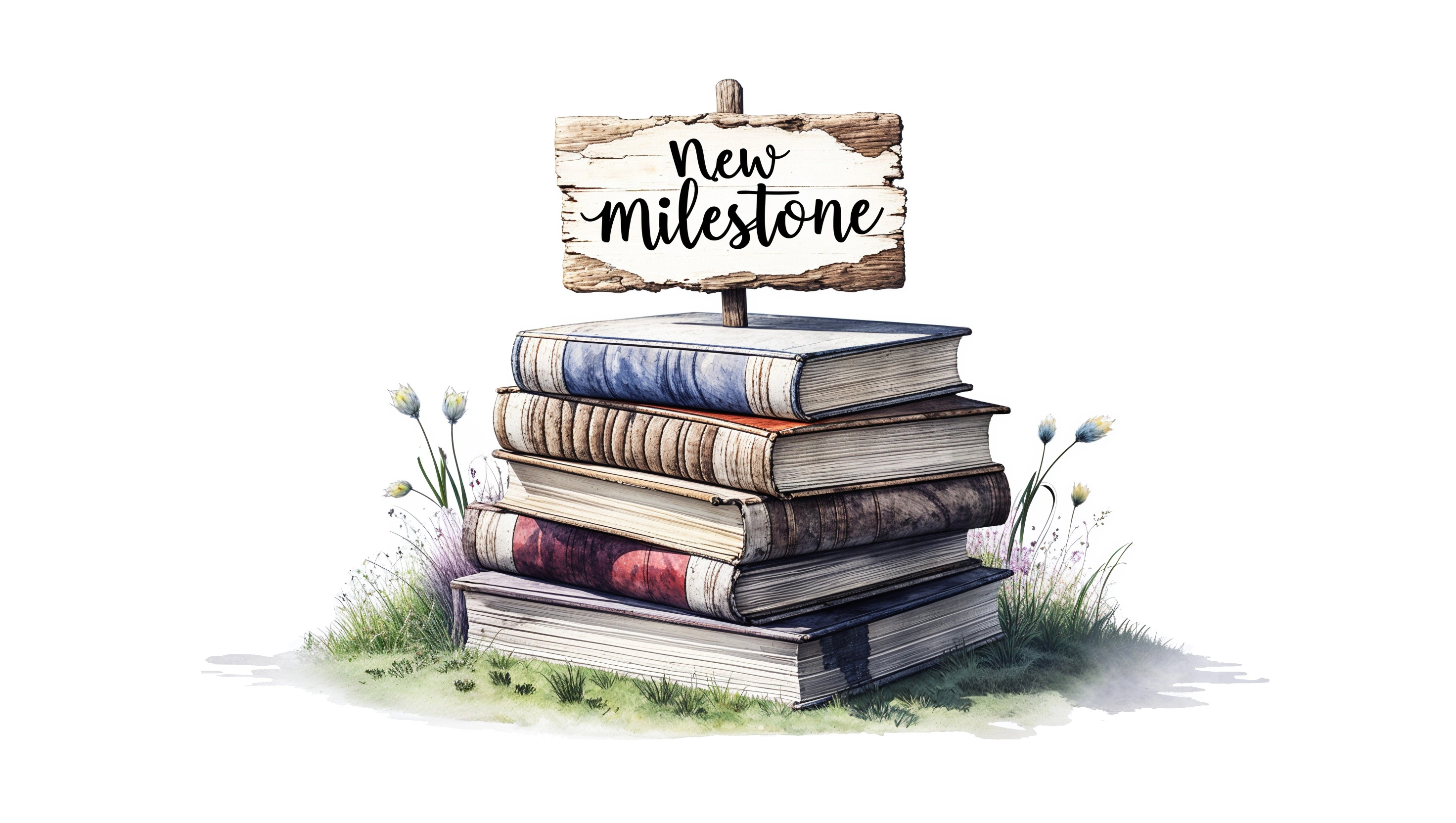 Graphic celebrating 500 million articles recommended milestone