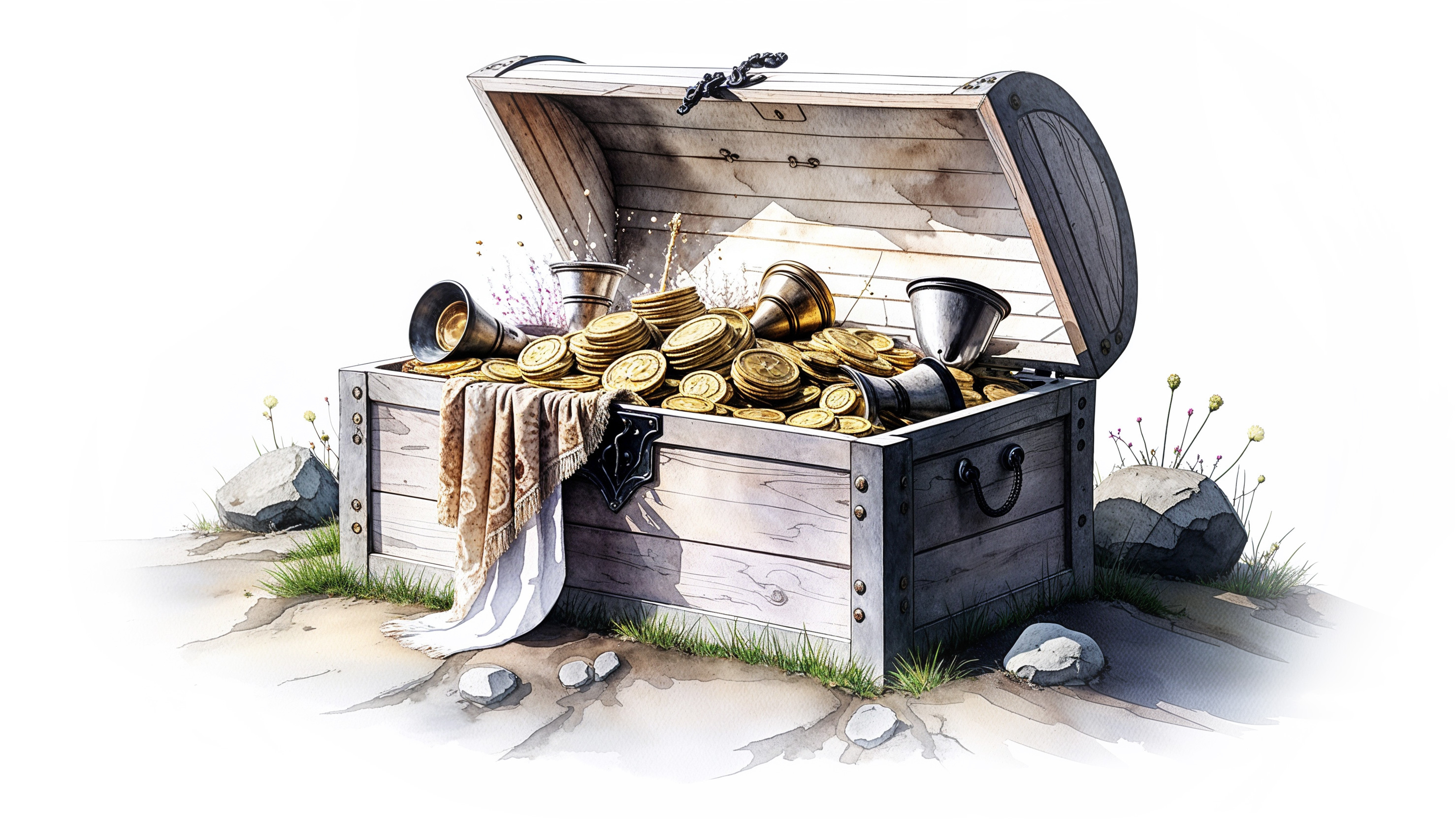 Illustration explaining content discovery concepts